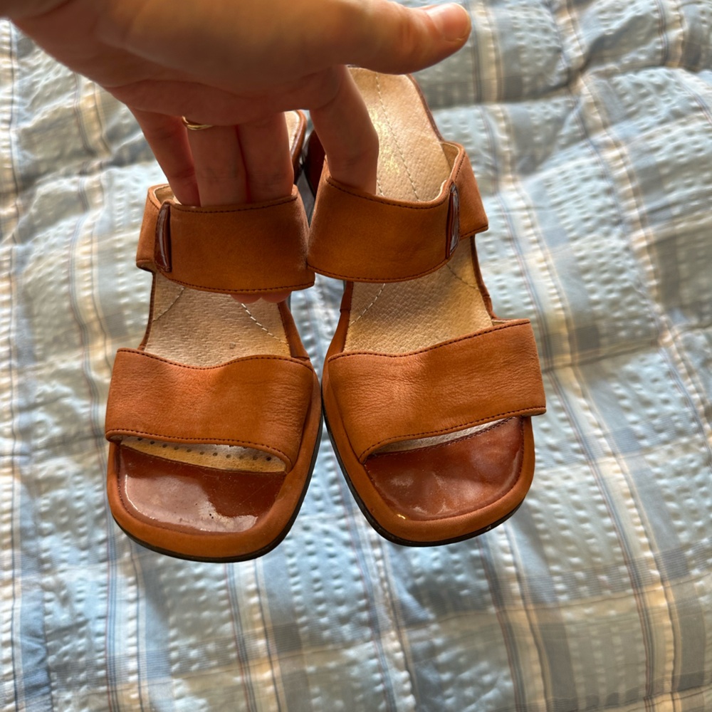 Gilbert Rohde Brown Leather Sandals